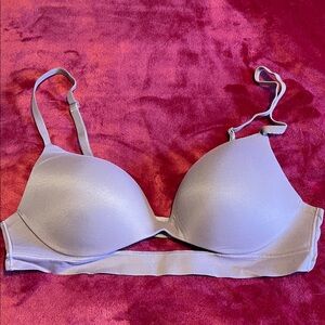 Victoria's Secret Light Purple Wireless Padded Bra 36B